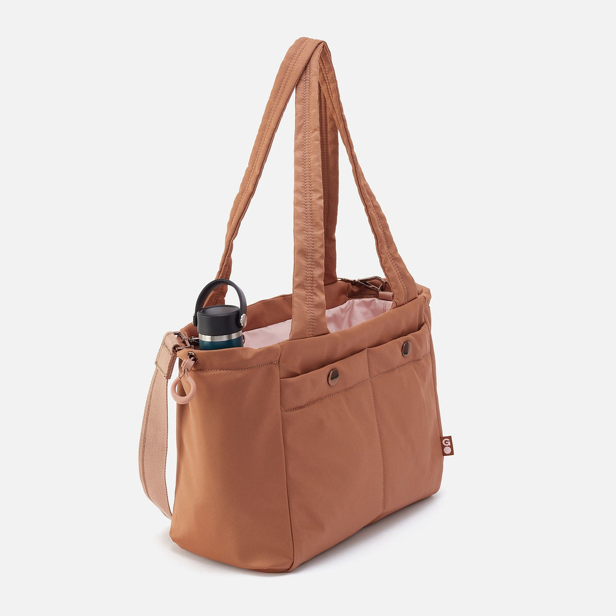 ALL IN ONE Tote in CaRefiber recycled nylon - Dune | HOBO New