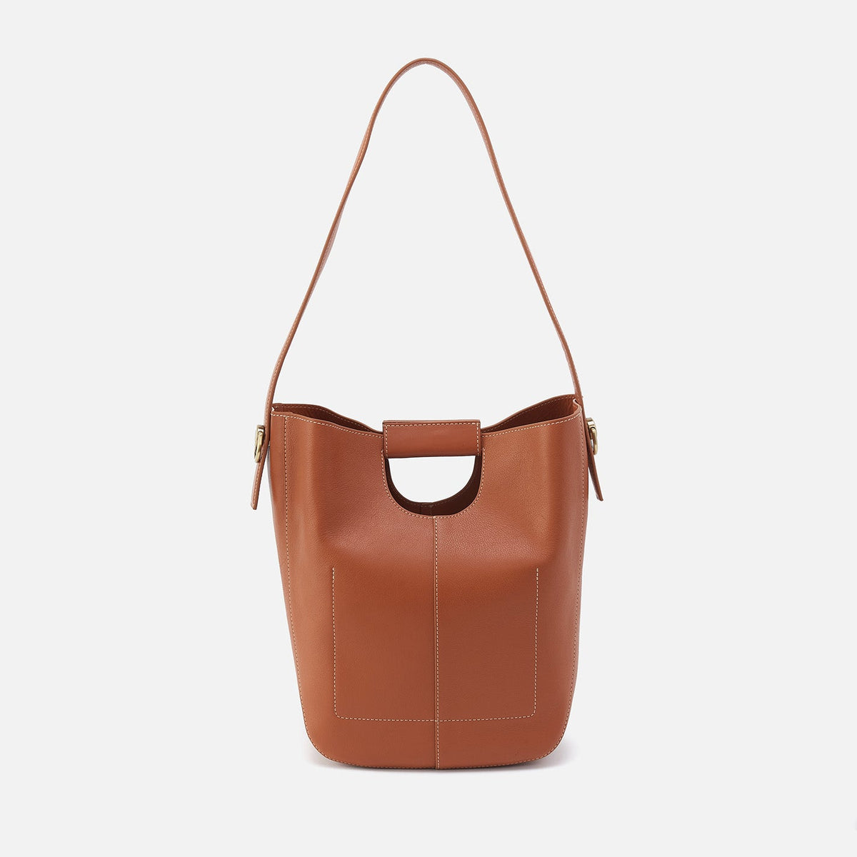 Camden Shoulder Bag In Smooth Leather - Burnished Caramel | HOBO Customer Favorite