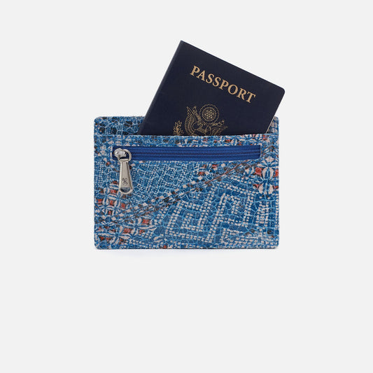 Euro Slide Card Case In Printed Leather - Boho Bandana | HOBO Premium