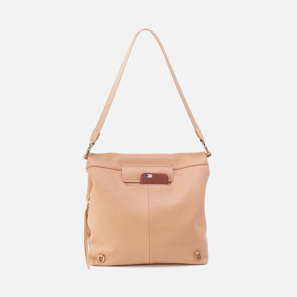 Grant Backpack In Pebbled Leather - Porcini | HOBO Premium