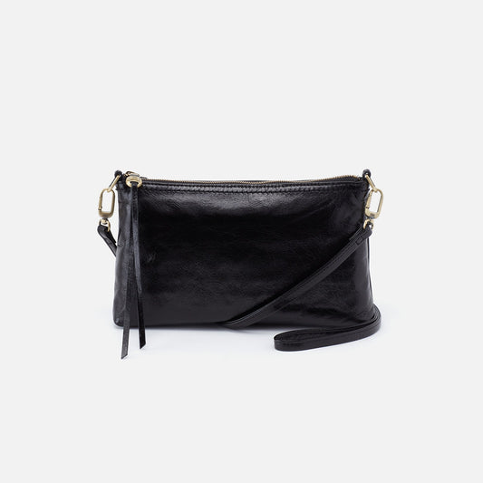 Darcy Crossbody In Polished Leather - Black | HOBO Featured