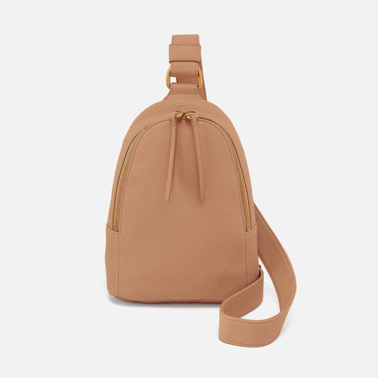 Fern Sling In Pebbled Leather - Sandstorm | HOBO Best Seller
