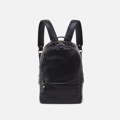Maddox Backpack in Silk Napa Leather - Black | HOBO Recommended
