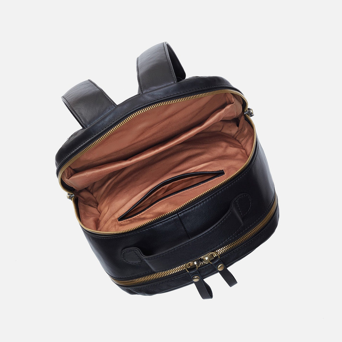 Maddox Backpack in Silk Napa Leather - Black | HOBO Recommended