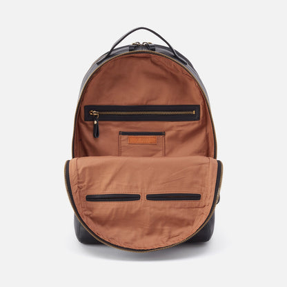 Maddox Backpack in Silk Napa Leather - Black | HOBO Recommended