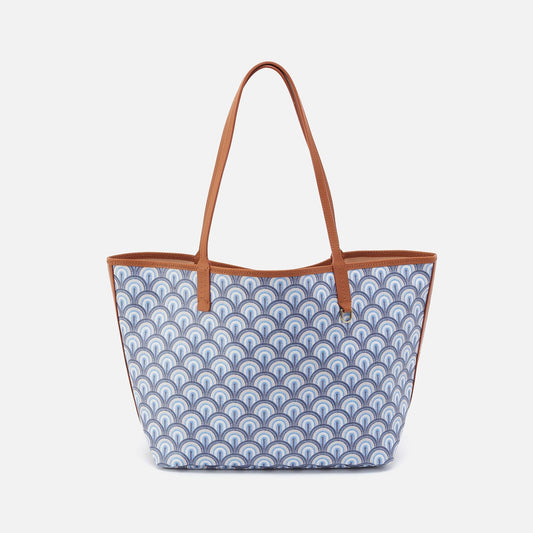 All That Tote In Coated Canvas - Soft Ocean | HOBO Essential