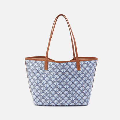 All That Tote In Coated Canvas - Soft Ocean | HOBO Essential