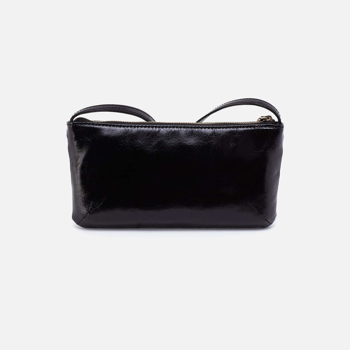 Cara Crossbody In Polished Leather - Black | HOBO Essential