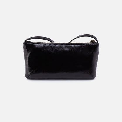 Cara Crossbody In Polished Leather - Black | HOBO Essential