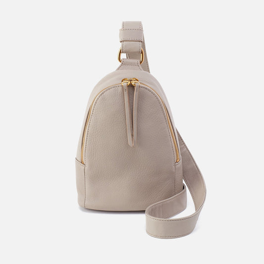 Fern Sling In Pebbled Leather - Taupe | HOBO Hot Sale
