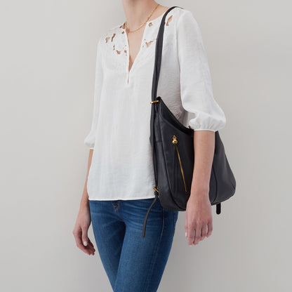 Merrin Convertible Backpack In Pebbled Leather - Taupe | HOBO Special Offer