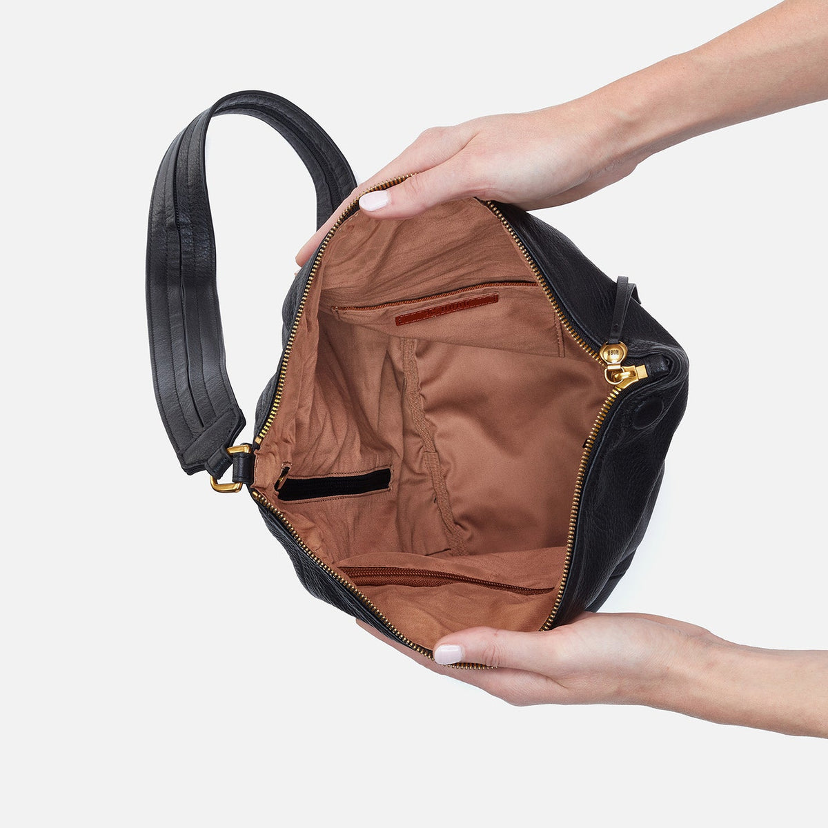 Sway Convertible Sling In Pebbled Leather - Black | HOBO Special Offer