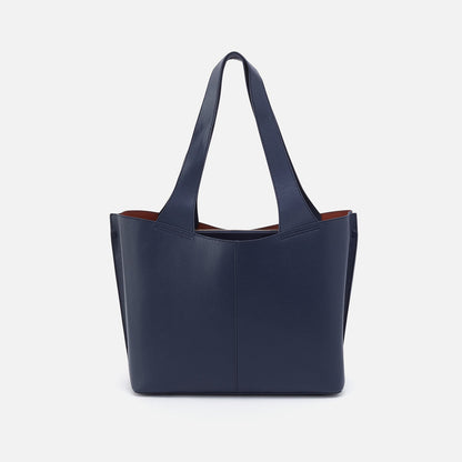 Vida Tote in Micro Pebbled Leather - Mood Indigo | HOBO Popular