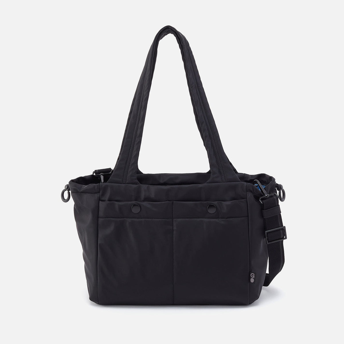 ALL IN ONE Tote in CaRefiber recycled nylon - Jet | HOBO Smart Buy