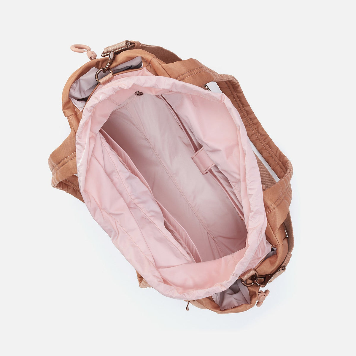 ALL IN ONE Tote in CaRefiber recycled nylon - Dune | HOBO New