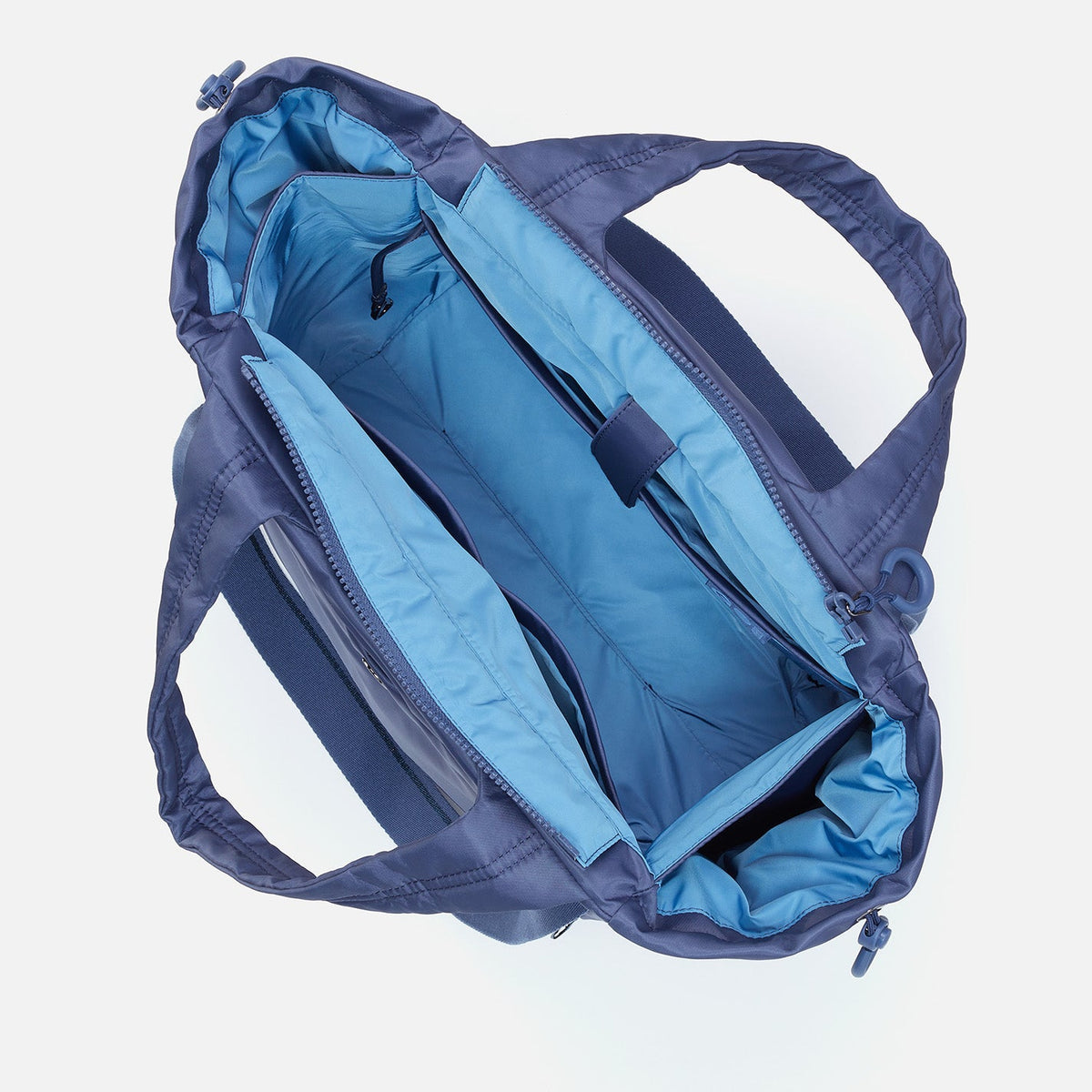 PLACES TO GO Tote in CaRefiber recycled nylon - Ocean | HOBO Deals