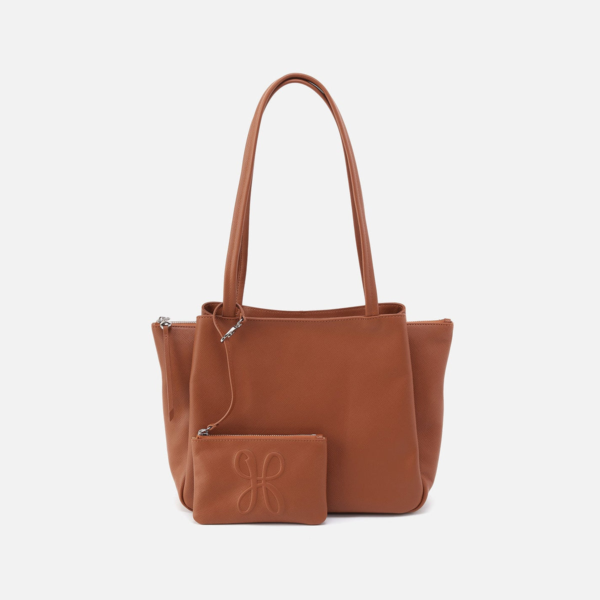 Essential Medium Tote In Soft Saffiano Leather - Lion | HOBO Top Pick