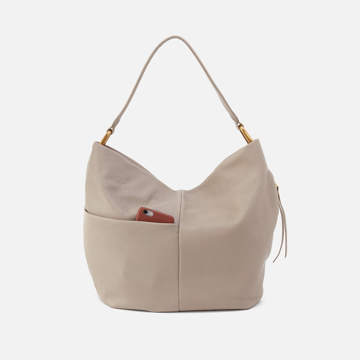 Harley Hobo In Pebbled Leather - Taupe | HOBO Everyday