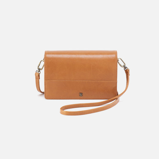 Jill Crossbody In Polished Leather - Natural | HOBO Trending