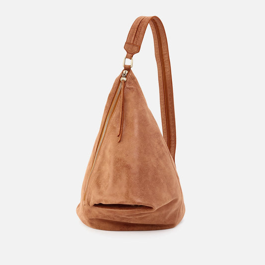 Sway Convertible Sling In Buffed Leather - Whiskey | HOBO Customer Favorite