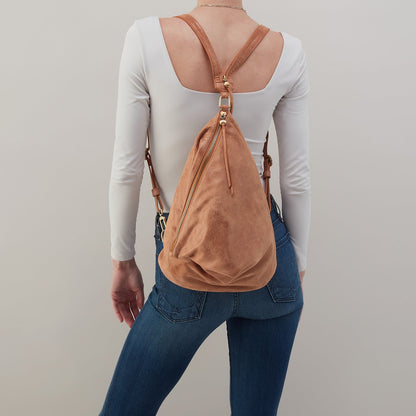 Sway Convertible Sling In Buffed Leather - Whiskey | HOBO Customer Favorite