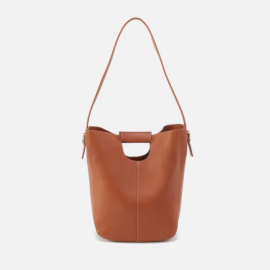 Camden Shoulder Bag In Smooth Leather - Burnished Caramel | HOBO Customer Favorite