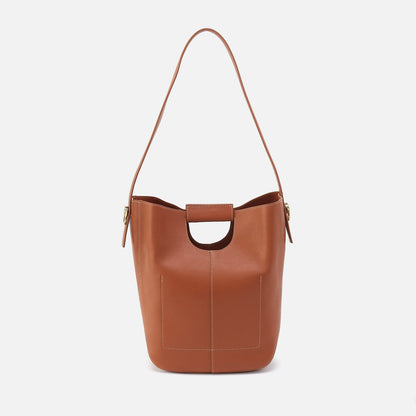 Camden Shoulder Bag In Smooth Leather - Burnished Caramel | HOBO Customer Favorite