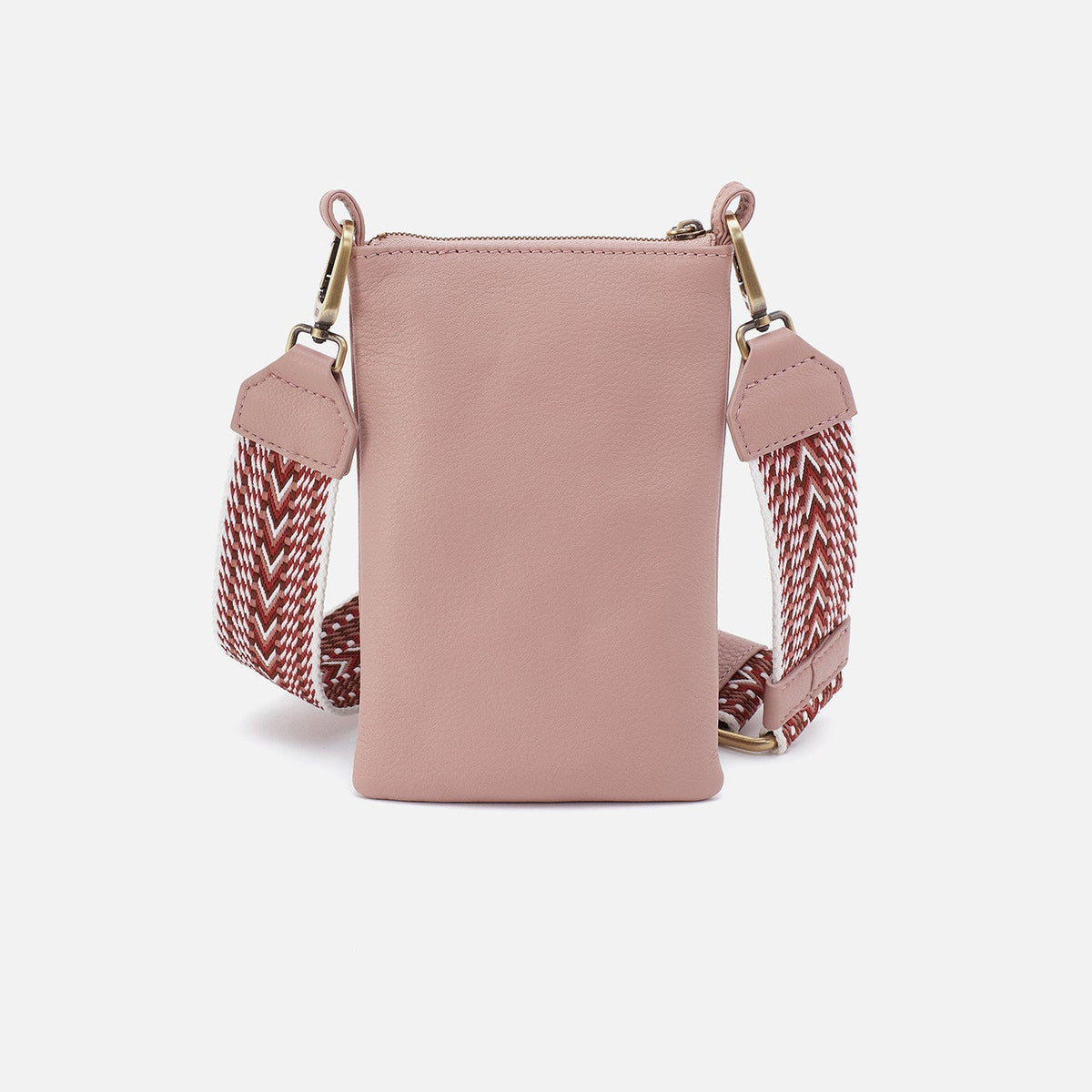 Cass Phone Crossbody In Pebbled Leather - Blush | HOBO Hot Sale
