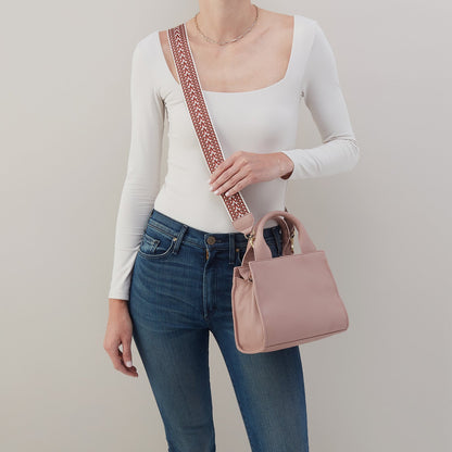 Cass Small Tote In Pebbled Leather - Blush | HOBO Discount