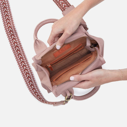 Cass Small Tote In Pebbled Leather - Blush | HOBO Discount