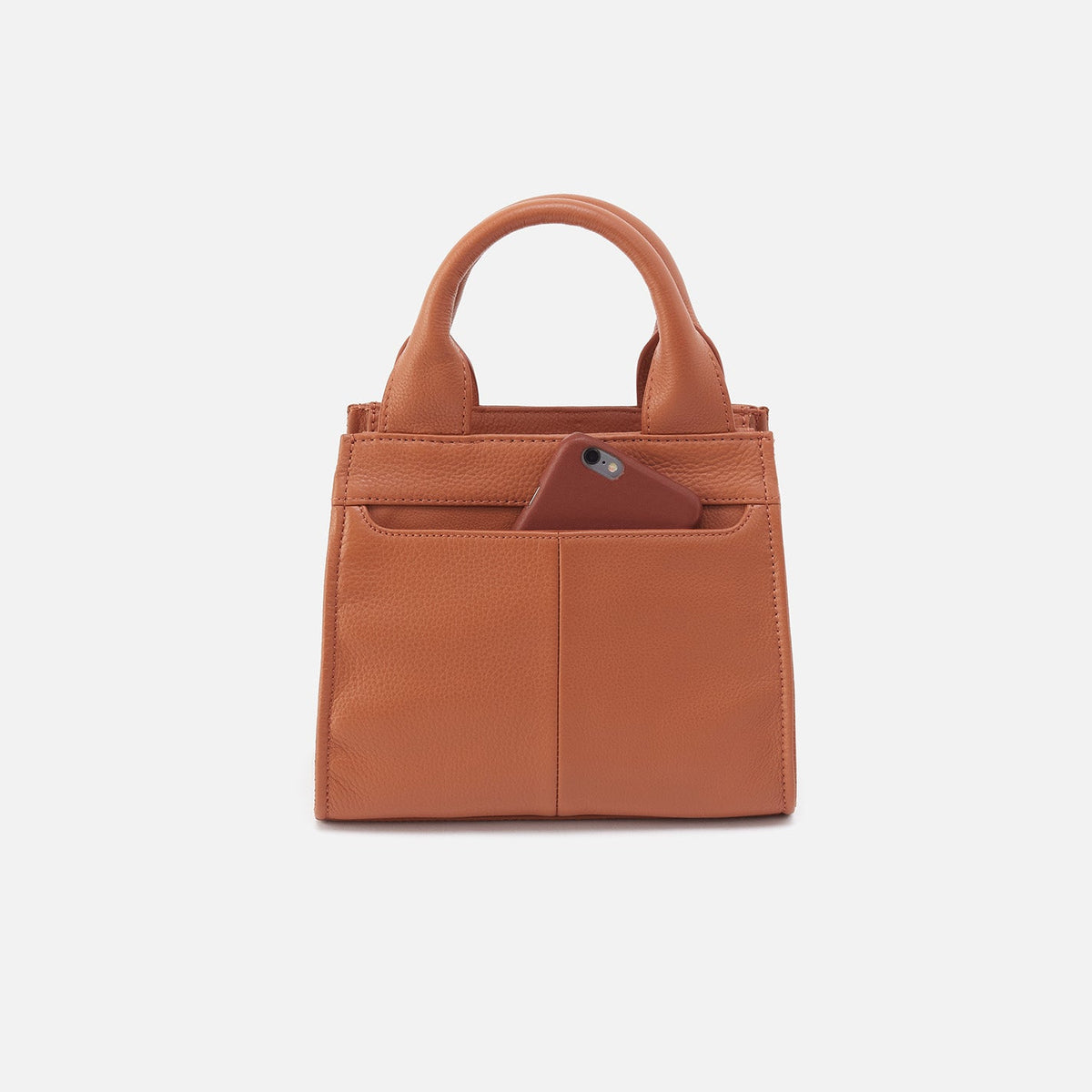 Cass Small Tote In Pebbled Leather - Butterscotch | HOBO Discount
