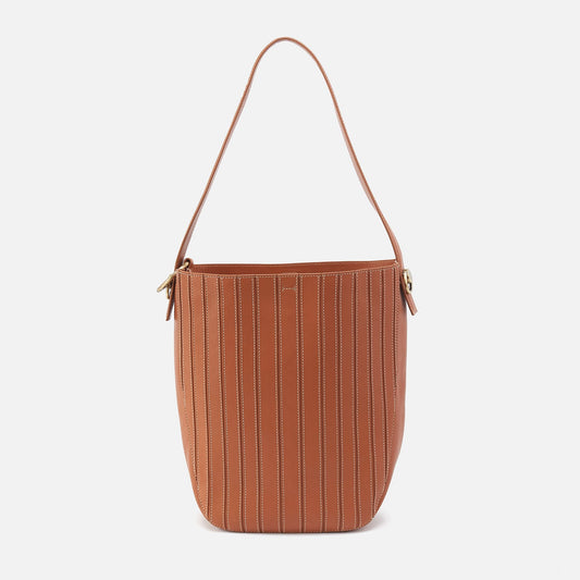 Catalina Hobo In Smooth Leather - Burnished Caramel | HOBO Special Offer