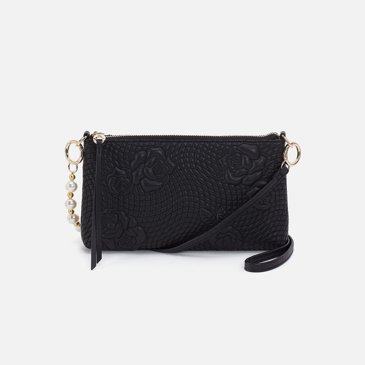 Darcy Crossbody In Smooth Leather - Black | HOBO Smart Buy