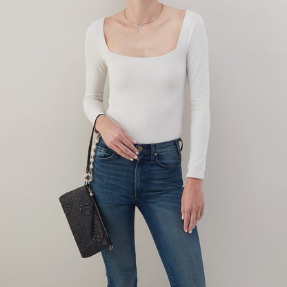 Darcy Crossbody In Smooth Leather - Black | HOBO Smart Buy