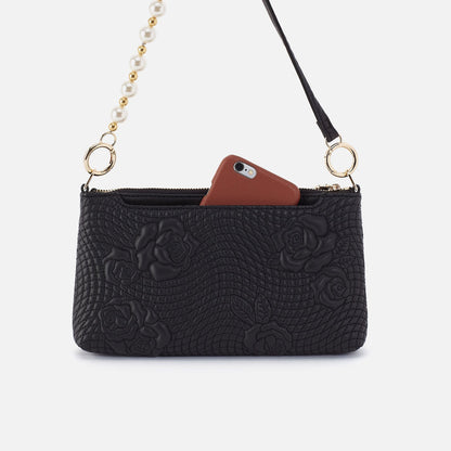 Darcy Crossbody In Smooth Leather - Black | HOBO Smart Buy