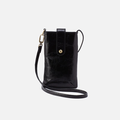 Marlo Carryall Crossbody In Polished Leather - Black | HOBO Special Offer