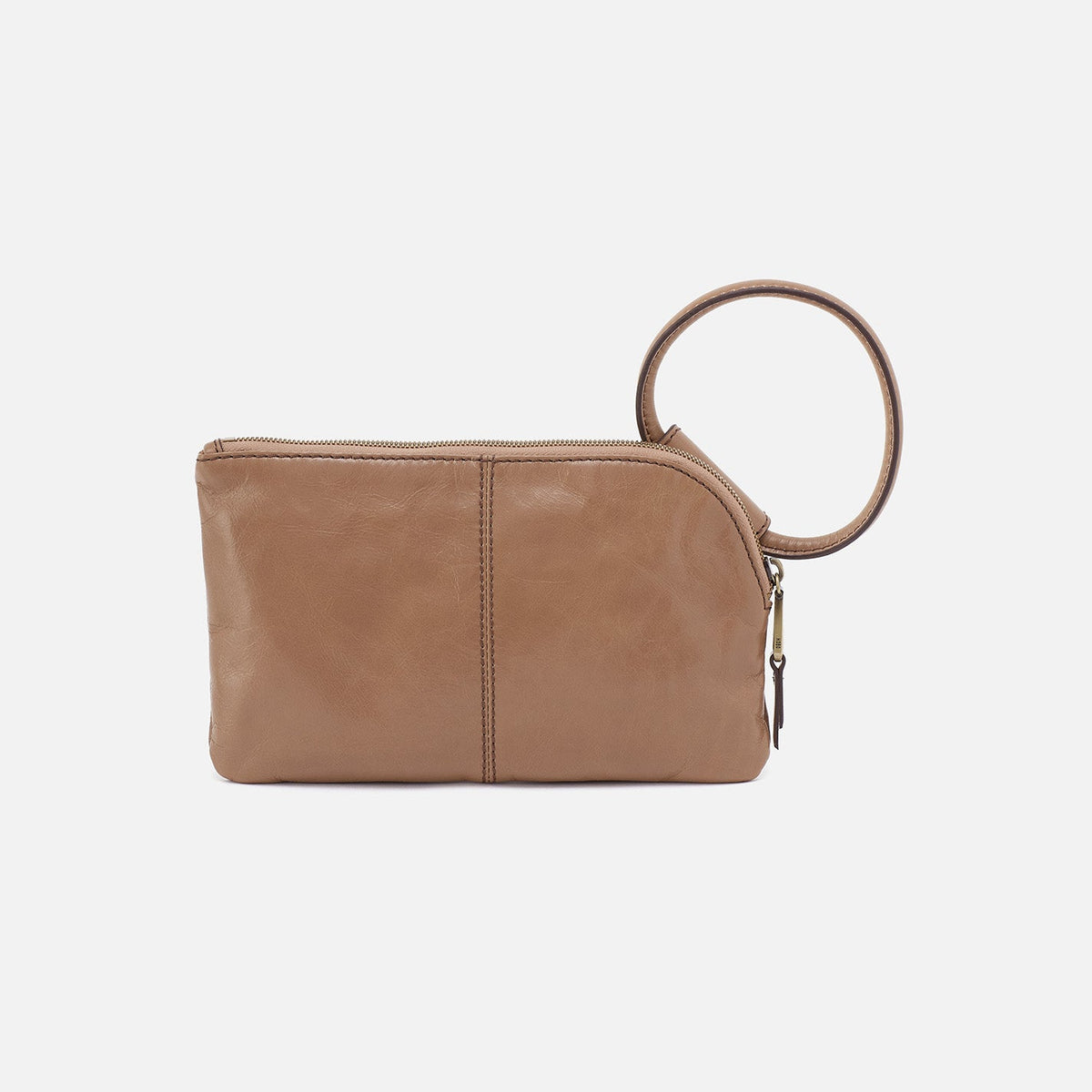 Sable Wristlet In Polished Leather - Cashmere | HOBO Special Offer