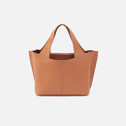 Vida Small Tote in Micro Pebbled Leather - Biscuit | HOBO Discount