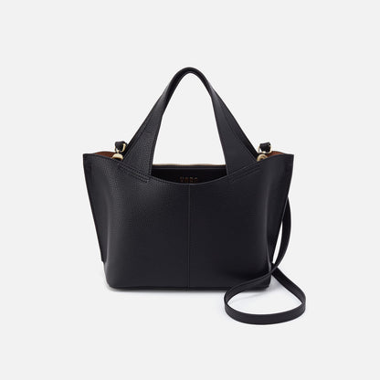 Vida Small Tote in Micro Pebbled Leather - Black | HOBO Hot Sale