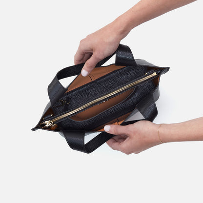 Vida Small Tote in Micro Pebbled Leather - Black | HOBO Hot Sale