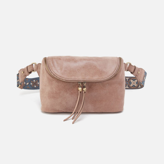 Fern Large Belt Bag In Buffed Leather - Hazel | HOBO Everyday