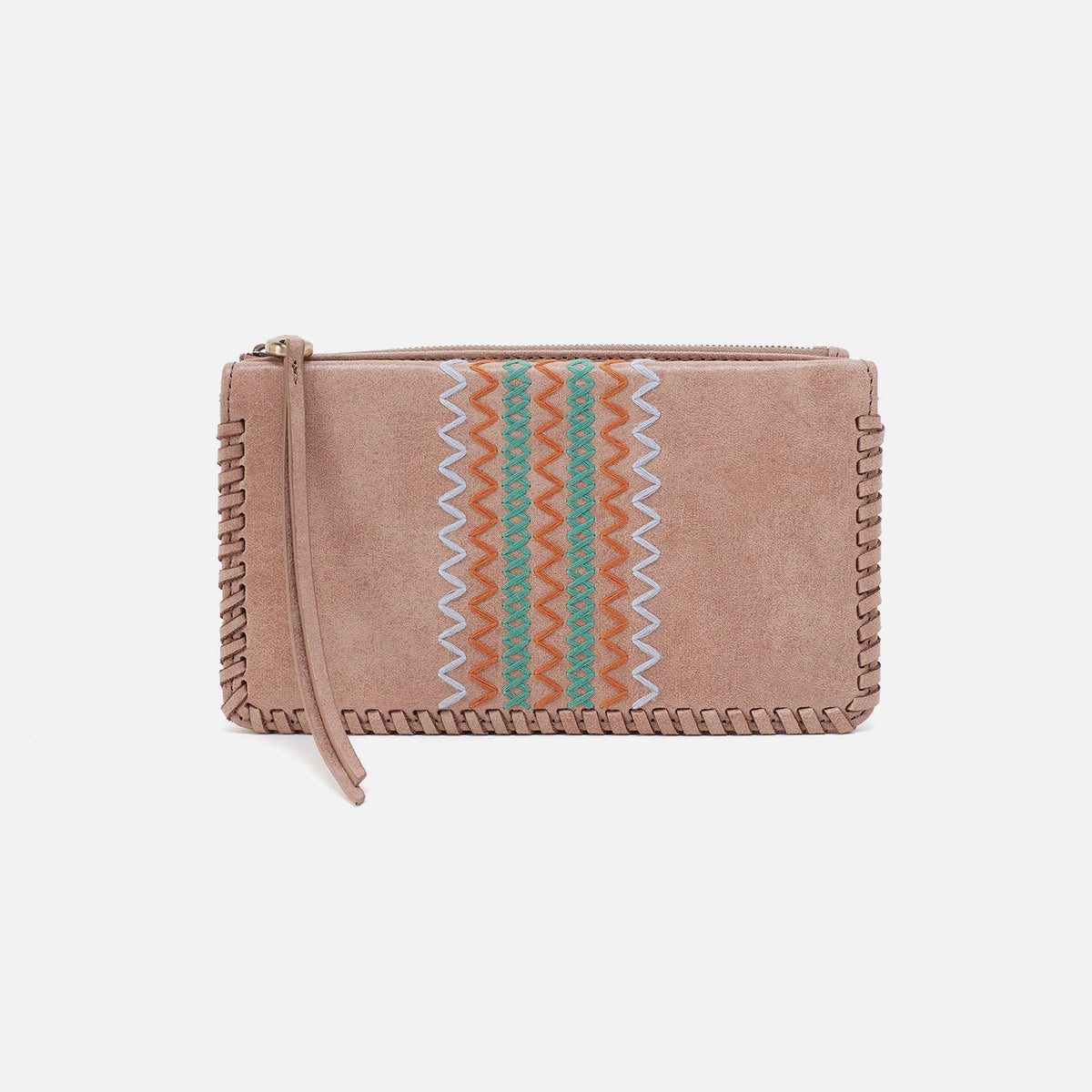 Foray Large Wallet In Buffed Leather - Hazel | HOBO Popular