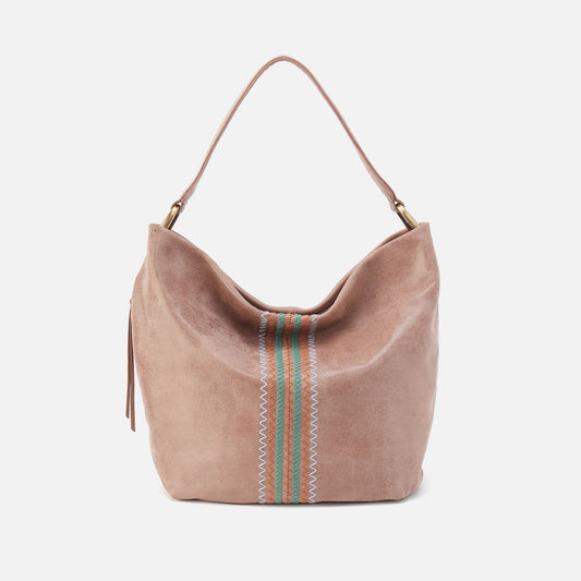 Harley Hobo In Buffed Leather - Hazel | HOBO Signature