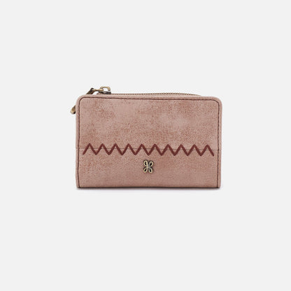 Jill Card Case In Buffed Leather - Hazel | HOBO Sale