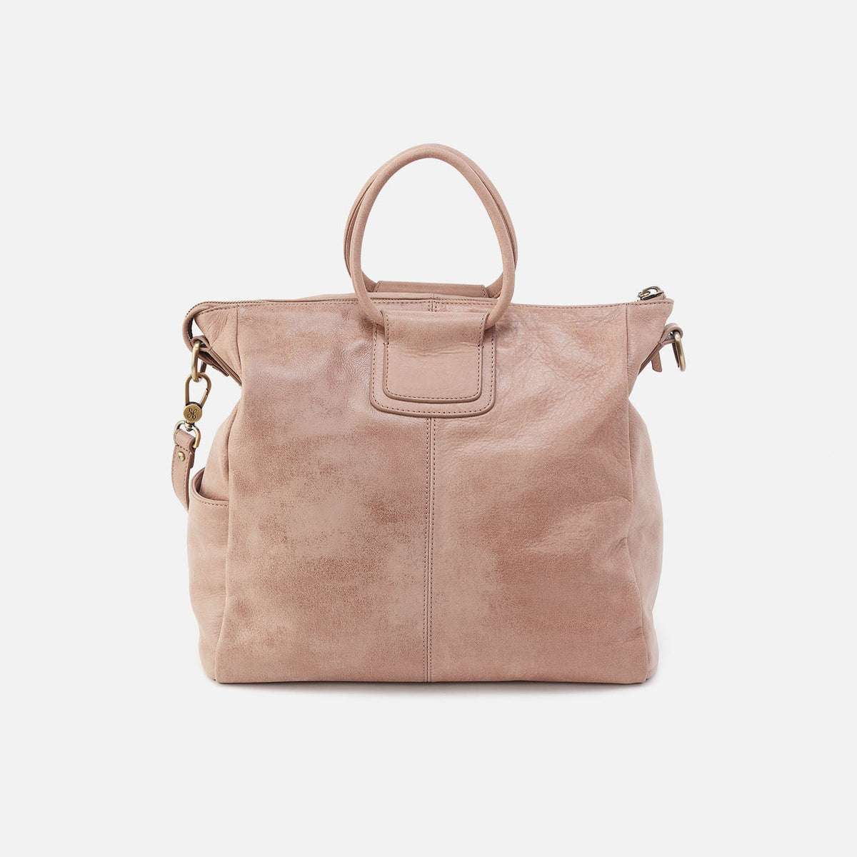 Sheila Large Satchel In Buffed Leather - Hazel | HOBO Special Offer