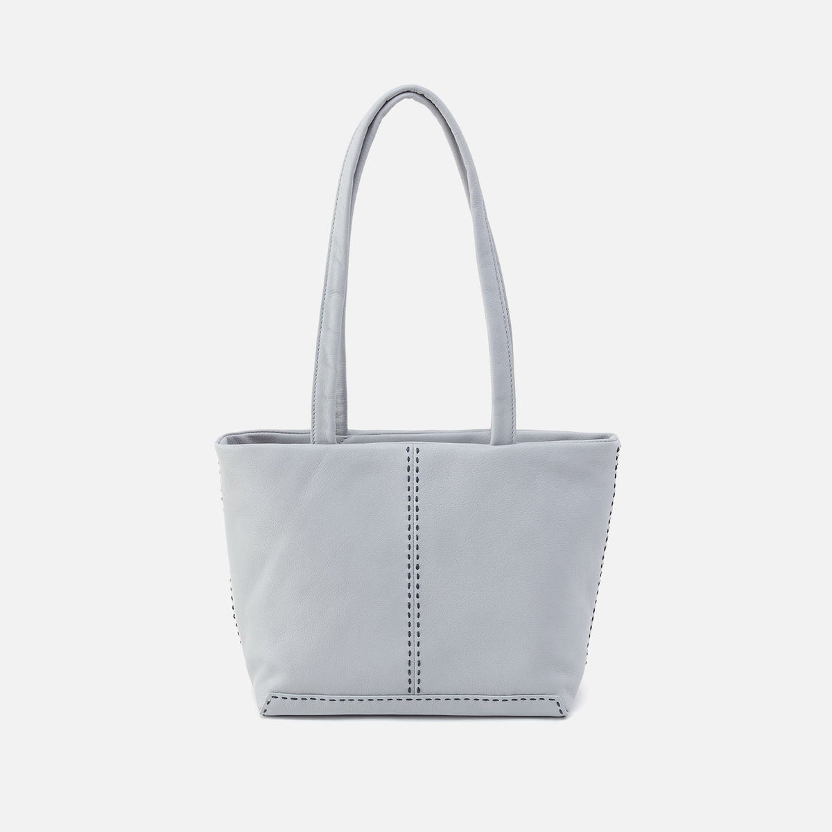 Austin Tote In Pebbled Leather - Blue Pearl | HOBO Trusted