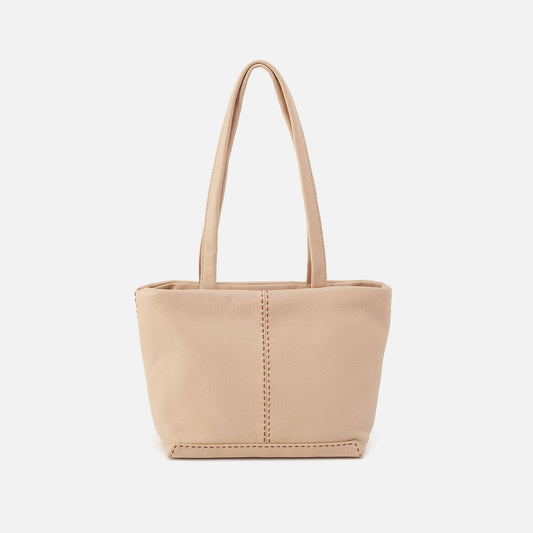 Austin Tote In Pebbled Leather - Linen | HOBO Classic