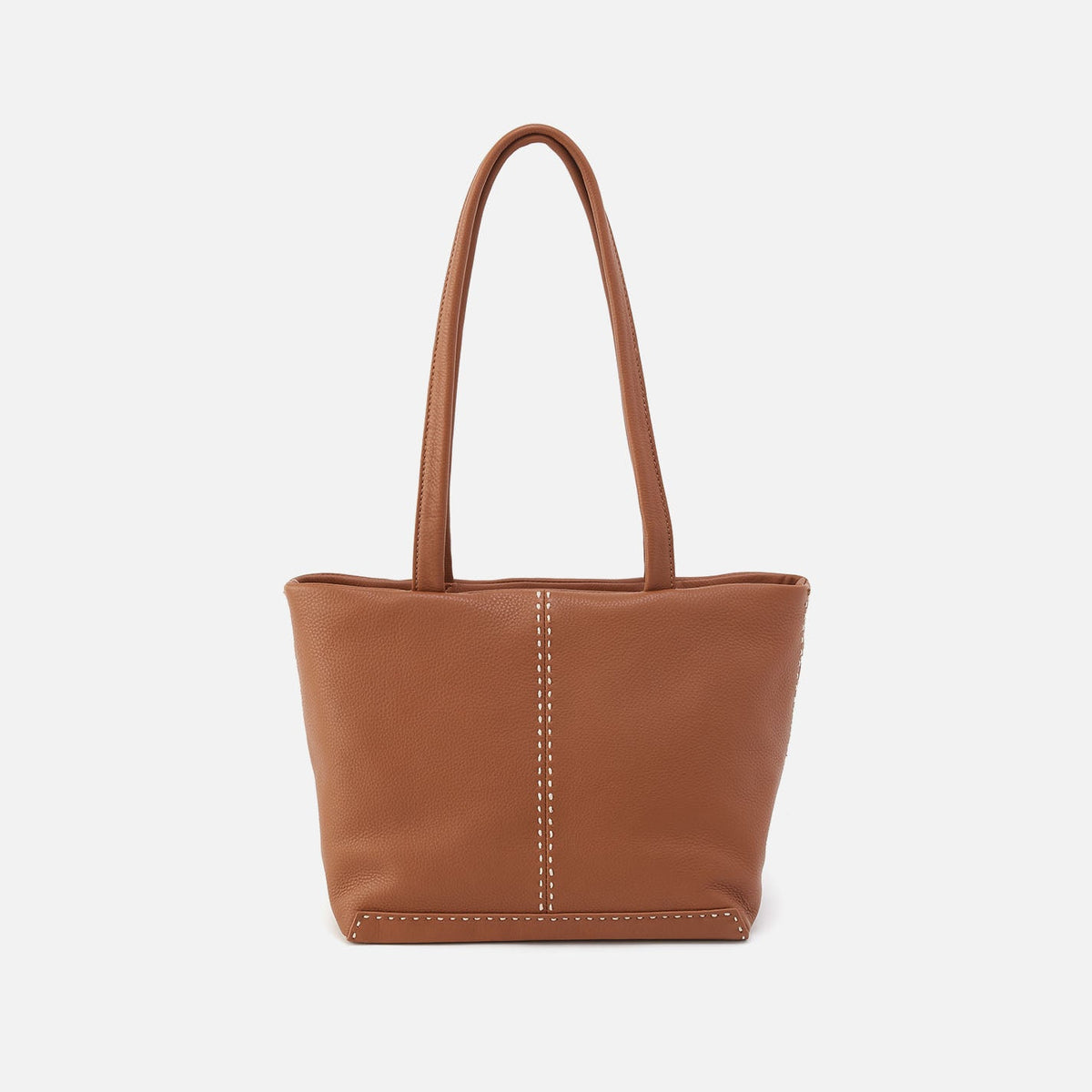 Austin Tote In Pebbled Leather - Warm Honey | HOBO Great Value