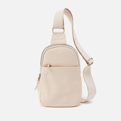 Cass Sling In Pebbled Leather - Cream | HOBO Hot Sale
