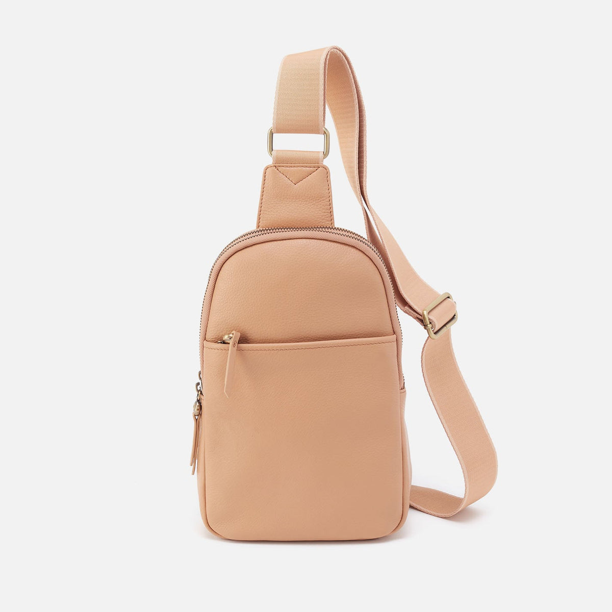 Cass Sling In Pebbled Leather - Porcini | HOBO Value